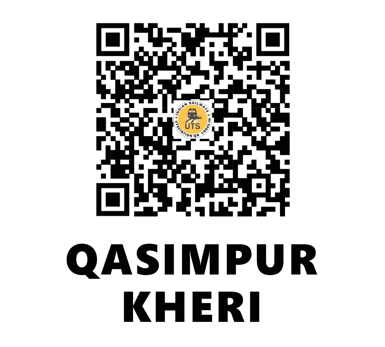 UTS QR Code for QASIMPUR KHERI - KPKI (NR - UTTAR PRADESH)